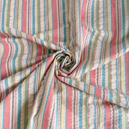Cotton Crinkle Sundae Stripe - GT 2261