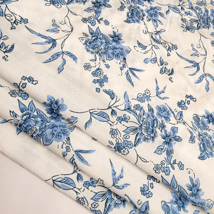 Cotton Dobby Bleu Porcelain - GT 2285