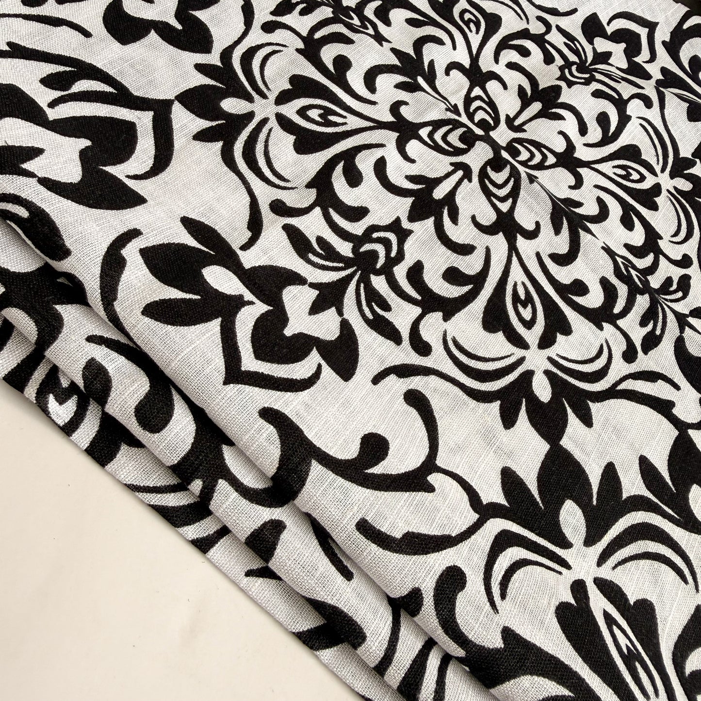Slub Cotton Linen Blend Nor Palais - GT 2283